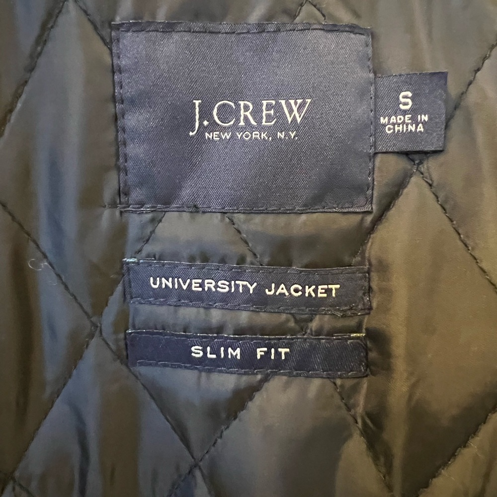 J. Crew Black University Jacket Pea Coat - Vintage - Men’s - Picture 5 of 16